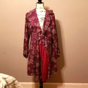 Women's wrap around dress.